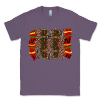 Lavender juneteenth brushstroke Classic Tee - Zillion Design Studio