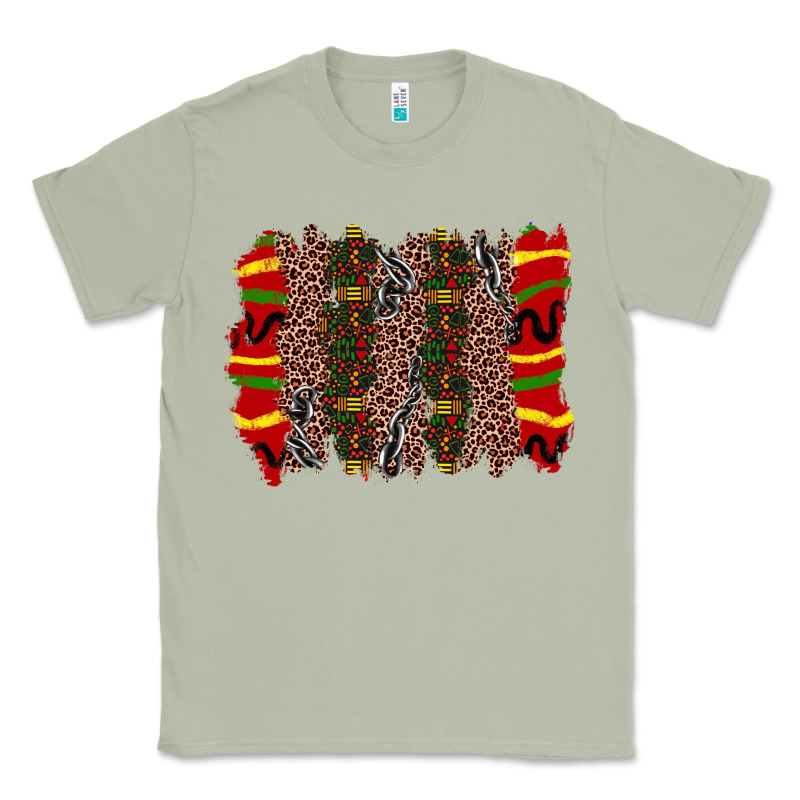 Juneteenth Brushstroke Classic Tee by Zillion Design Studio | Teevron
