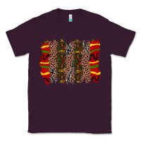 Plum juneteenth brushstroke Classic Tee - Zillion Design Studio