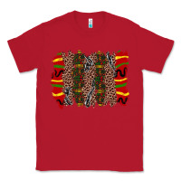 Red juneteenth brushstroke Classic Tee - Zillion Design Studio