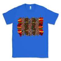 True Royal juneteenth brushstroke Classic Tee - Zillion Design Studio