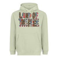 Matcha land of the free Heavyweight Hoodie - RacoonDesign