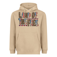 Mushroom land of the free Heavyweight Hoodie - RacoonDesign