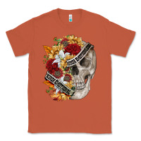 Copper skull kinda emotionless kinda emotional Classic Tee - FaDigitalArtStudio