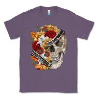 Lavender skull kinda emotionless kinda emotional Classic Tee - FaDigitalArtStudio