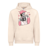 Sandshell skeleton girl valentine's day Urban Hoodie - MaliasSmallBusiness