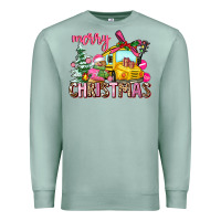 Seafoam merry christmas Premium Sweatshirt - AdoDesignShop