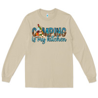 Mushroom camping is my kitchen with wine Long Sleeve Tee - texasbilliewilder