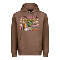 Chestnut cozy bookish weekend Premium Hoodie - MaliasSmallBusiness