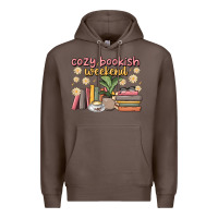 Coffee cozy bookish weekend Premium Hoodie - MaliasSmallBusiness