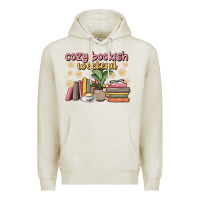 Oatmeal Heather cozy bookish weekend Premium Hoodie - MaliasSmallBusiness