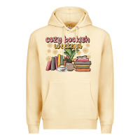 Pina Colada cozy bookish weekend Premium Hoodie - MaliasSmallBusiness