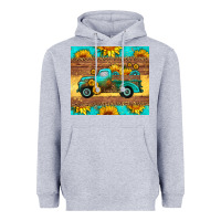Heather Grey farm truck tumbler Heavyweight Hoodie - HRA Design Shop