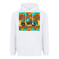White farm truck tumbler Heavyweight Hoodie - HRA Design Shop