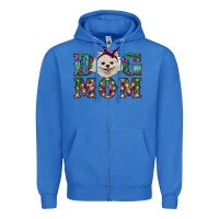True Royal Christmas dog mom Pomeranian Zipper Hoodie - RanaPortraitStore
