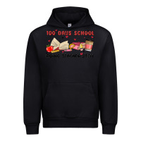 Black 100 days school Urban Hoodie - MaliasSmallBusiness