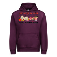 Mauve Wine 100 days school Urban Hoodie - MaliasSmallBusiness