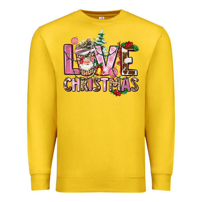 Love Christmas Premium Sweatshirt by AdoDesignShop | Teevron