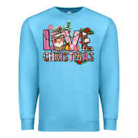 Ocean Blue love christmas Premium Sweatshirt - AdoDesignShop