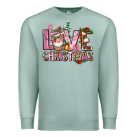 Seafoam love christmas Premium Sweatshirt - AdoDesignShop