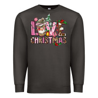 Smoke love christmas Premium Sweatshirt - AdoDesignShop
