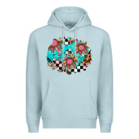 Race Sunflower Patches Premium Hoodie | Teevron