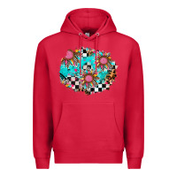Cardinal race sunflower patches Premium Hoodie - AdoDesignShop