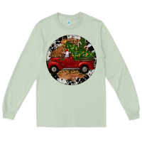 Matcha Farm Truck Christmas Long Sleeve Tee - RanaPortraitStore