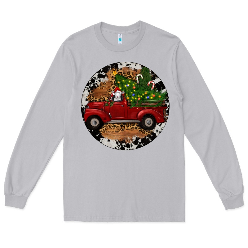 Farm Truck Christmas Long Sleeve Tee by RanaPortraitStore | Teevron