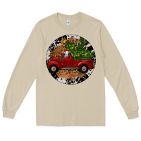 Mushroom Farm Truck Christmas Long Sleeve Tee - RanaPortraitStore