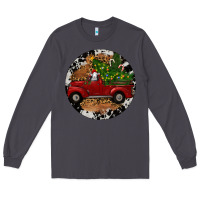 Smoke Farm Truck Christmas Long Sleeve Tee - RanaPortraitStore