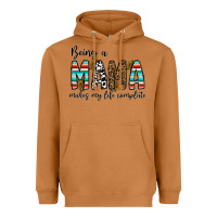 Meerkat being mama makes my life complate Heavyweight Hoodie - CowhideDigitalArt