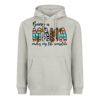 Moon Dust being mama makes my life complate Heavyweight Hoodie - CowhideDigitalArt