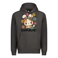 Smoke bloom bestie cat Premium Hoodie - MaliasSmallBusiness