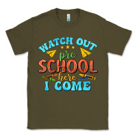 Army Green watch out pre school here i come Classic Tee - texasbilliewilder