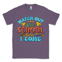 Lavender watch out pre school here i come Classic Tee - texasbilliewilder