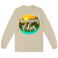 Mushroom camping vibes Long Sleeve Tee - texasbilliewilder