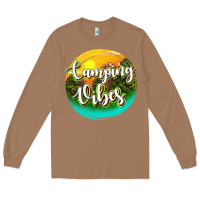 Toasted Coconut camping vibes Long Sleeve Tee - texasbilliewilder