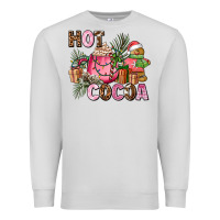 Dove Grey hot cocoa Premium Sweatshirt - AdoDesignShop