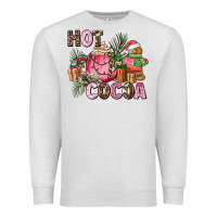 Oatmeal Heather hot cocoa Premium Sweatshirt - AdoDesignShop