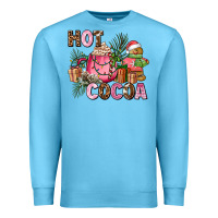 Ocean Blue hot cocoa Premium Sweatshirt - AdoDesignShop