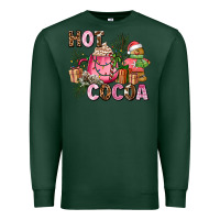 Sports Green hot cocoa Premium Sweatshirt - AdoDesignShop