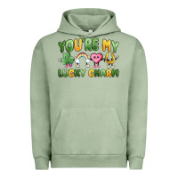 Pigment Oil Green you're my lucky charm Urban Hoodie - MaliasSmallBusiness