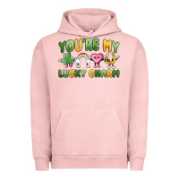 Pigment Salmon you're my lucky charm Urban Hoodie - MaliasSmallBusiness