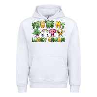 White you're my lucky charm Urban Hoodie - MaliasSmallBusiness
