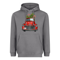 Storm christmas trees truck Heavyweight Hoodie - FaDigitalArtStudio