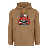 Toasted Coconut christmas trees truck Heavyweight Hoodie - FaDigitalArtStudio