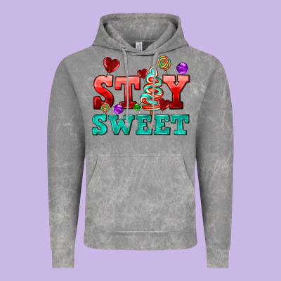 Stay Sweet Vintage Hoodie Designed By Adodesignshop