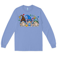 Colony Blue lacrosse gnomes Long Sleeve Tee - Zillion Design Studio