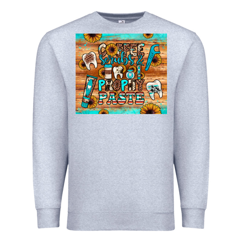 Coffee Scrubs And Prophy Paste Premium Sweatshirt by JahusDesignShop | Teevron